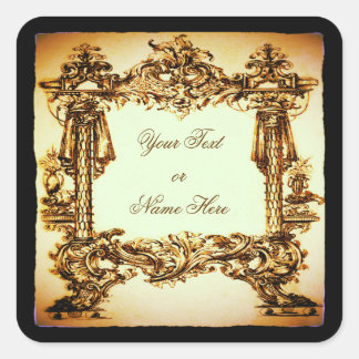 Design baroque Autocollants personnalisés