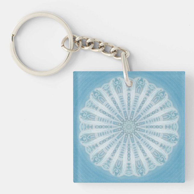 Design boho bleu et turquoise moderne (Devant)