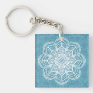 Design boho bleu et turquoise moderne