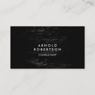 Design Bois Effet Moderne Carte de visite élégant