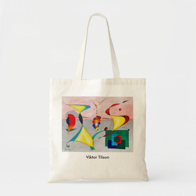 Design by Viktor Tilson Tote Bag (Front)