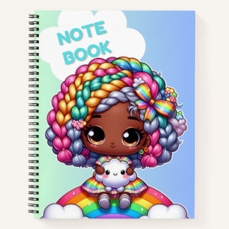 Design carnet girly mignon/ Chibi