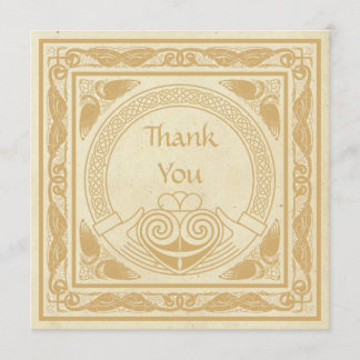 Design Celtique Avec Claddagh Mariage Merci