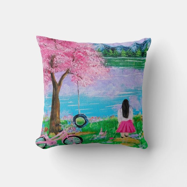 Design coussin paysager (Recto)