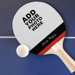 Design (create, make) your own photo ping pong paddle<br><div class="desc">Upload a photo of someone you love,  or your own picture,  or a special moment...  and personalize with name</div>