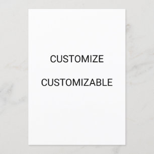 DESIGN CUSTOM CUSTOMIZABLE BLANK TEMPLATE