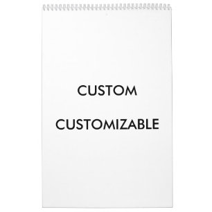 Design Custom Customizable Calendar