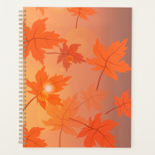 Design d'automne avec feuilles d'érable et effet b