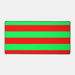 Design de bandes rouge et verte