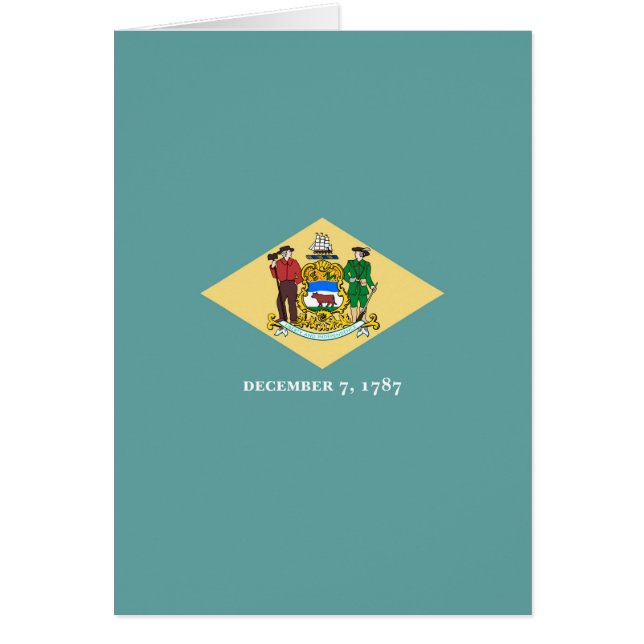 Design de drapeau d'état du Delaware (Devant)