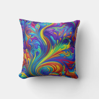 Design de fleurs imprimé coussin avec belle embarc