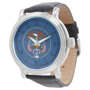 Design de la montre de drapeau de l'État de l'Utah