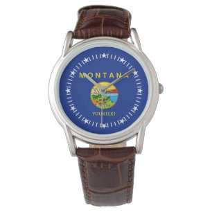 Design de la montre d'état du Montana