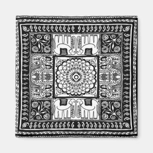 Design de l'Inde - Magnet