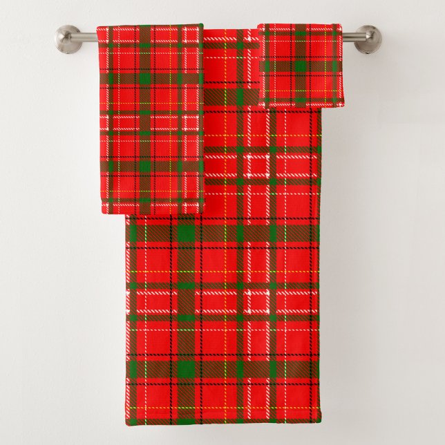 Design de Motif de Noël Tartan rouge (Créateur téléchargé)