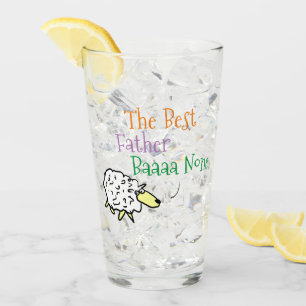 Design de mouton pour le meilleur verre Père