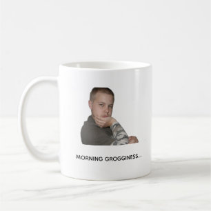Design de mug mème pour l'humeur du café du matin