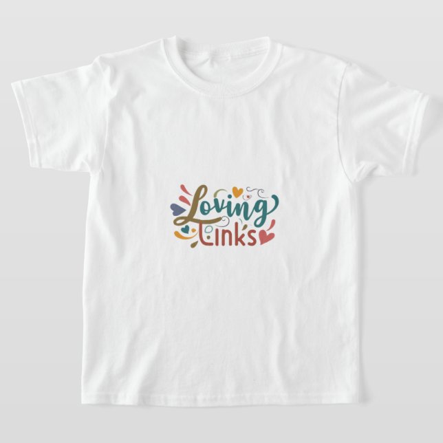 Design de t-shirt Loving Links (Poser)