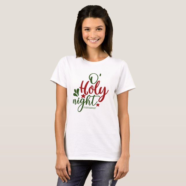 Design de t-shirt Noël Svg (Devant entier)