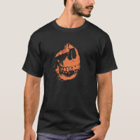 design de t-shirt pirate éffrayant visage goulish