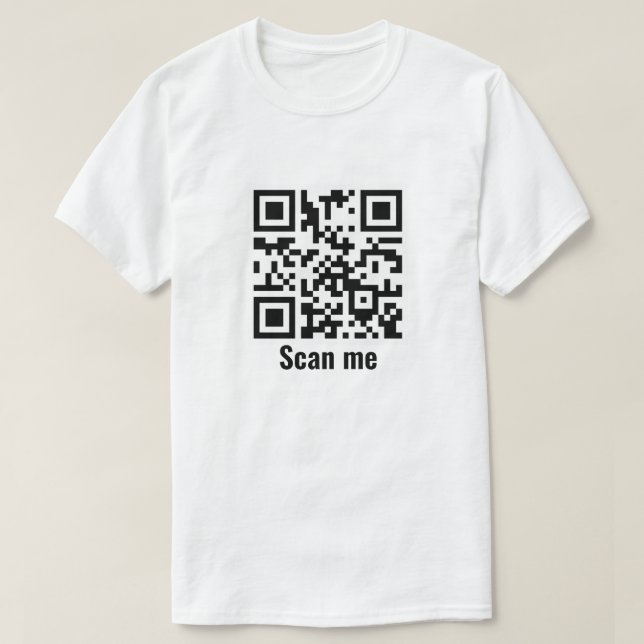 Design de T-shirt QR  (Design devant)
