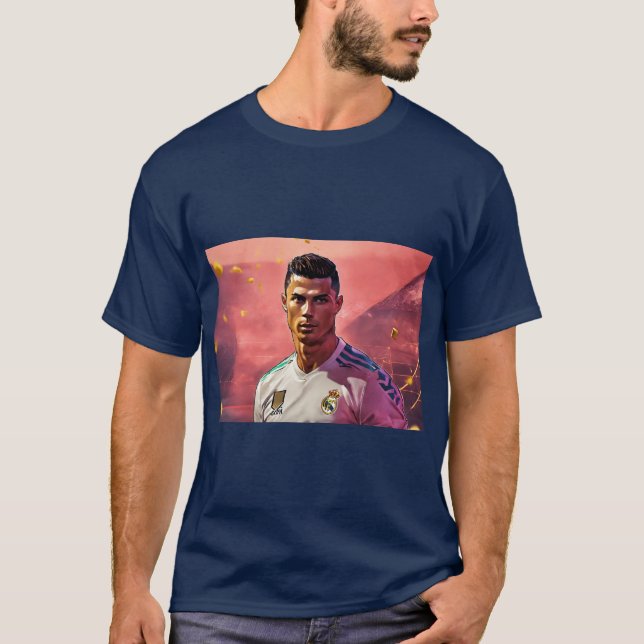 Design de t-shirt Ronaldo (Devant)