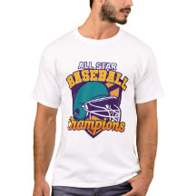 Design de t-shirt sport de baseball