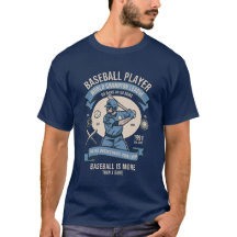 Design de t-shirt sport de baseball