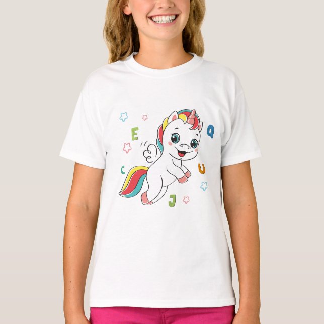 Design de t-shirt Unicorn (Devant)