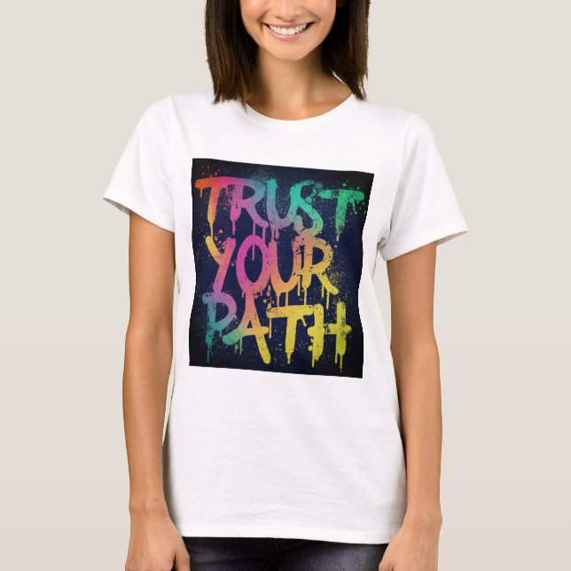 Design de T-shirts inspirant (Devant)