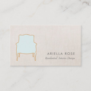 Design d'intérieur Carte de visite