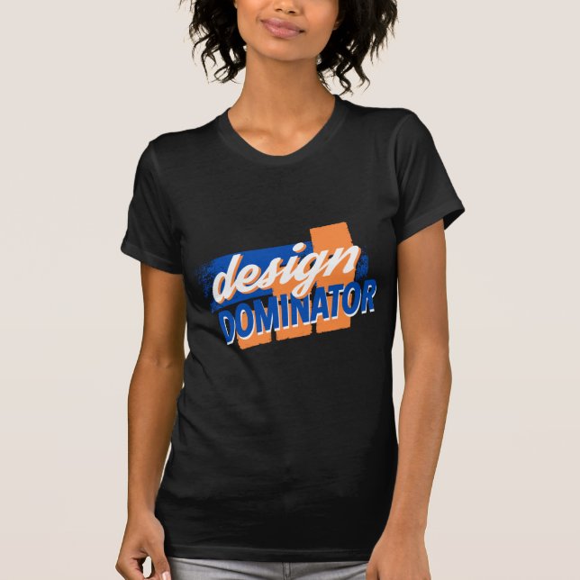 Design Dominator Distressed Design T-Shirt (Front)