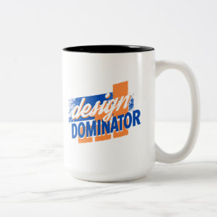Design Dominator Distressed Design Two-Tone Coffee Two-Tone Coffee Mug