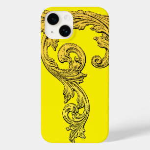 Design élégant Goth dans Gold iPhone 7 Coque
