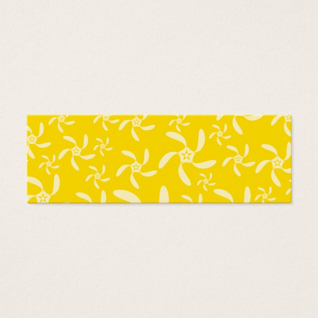 Design Floral estival. Jaune ensoleillé. (Devant)