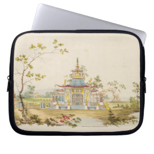 Design for a Chinese Temple, c.1810 (pen & ink and Laptop Sleeve