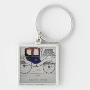 Design for a 'Coupe Dorsay de Fantaisie' Keychain