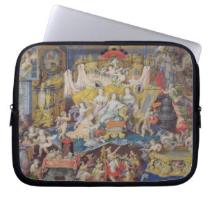 Design for a Fan, possibly for Madame de Montespan Laptop Sleeve