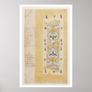 Design for a Knot Garden, Bush Hill, near Edmonton Poster