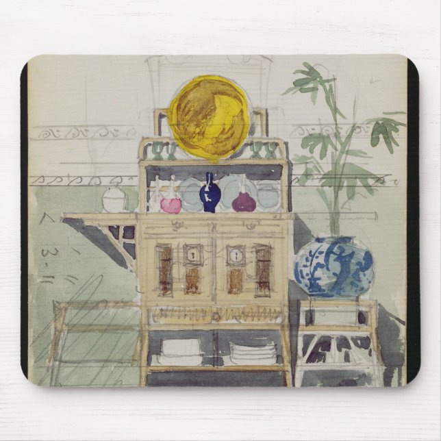 Design for a Sideboard, c.1860s-70s (w/c & pencil Mouse Pad (Front)