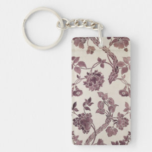 Design for a silk damask, 1752 (pencil and w/c on keychain