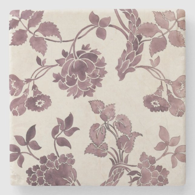 Design for a silk damask, 1752 (pencil and w/c on stone coaster (Front)