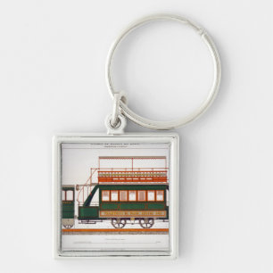 Design for a Steam Tram, plate 126 from 'The Indus Keychain