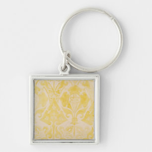 Design for a velvet or silk brocatelle, 1850 (penc keychain