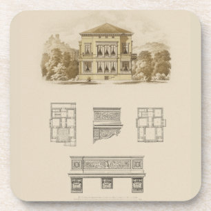 Design for an Estate with Interior Plans Coaster