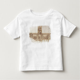 Design for Ceiling Walls and Staircase (pen, brown Toddler T-shirt