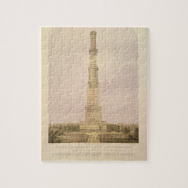 Design for Converting the Crystal Palace into a 10 Jigsaw Puzzle (Vertical)