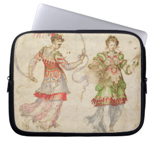 Design for Costumes, probably in the Florentine In Laptop Sleeve