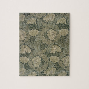 Design for 'Lea' wallpaper, 1885 Jigsaw Puzzle