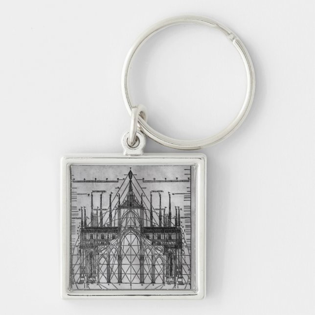 Design for Milan Cathedral Keychain (Front)